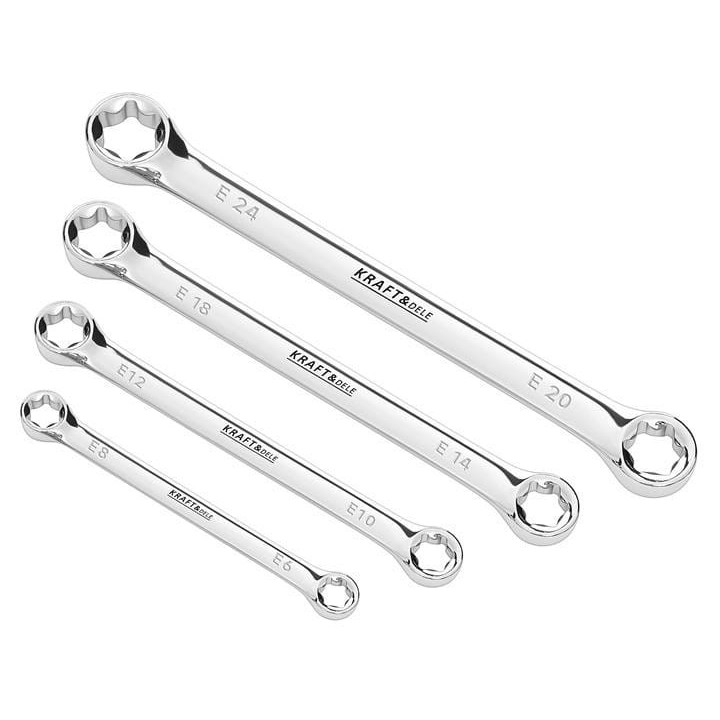 KLUCZE PŁASKO-OCZKOWE 47EL. KD10999