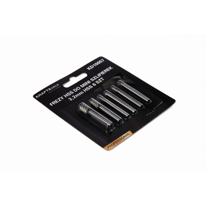FREZY TRZPIENIOWE HSS DO MINISZLIFIEREK KD10057