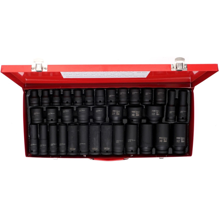 ZESTAW NASADEK UDAROWYCH 1/2" 35el. 8-32mm KD11756