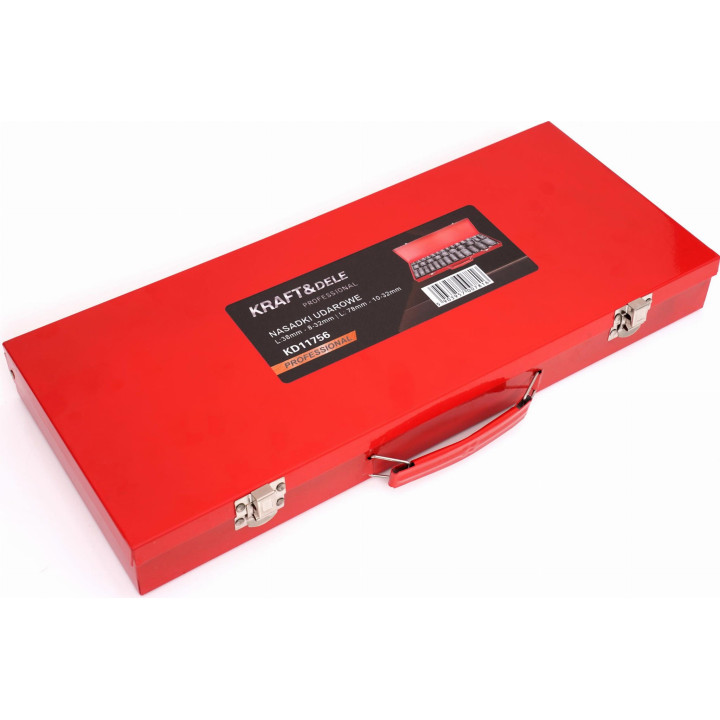 ZESTAW NASADEK UDAROWYCH 1/2" 35el. 8-32mm KD11756