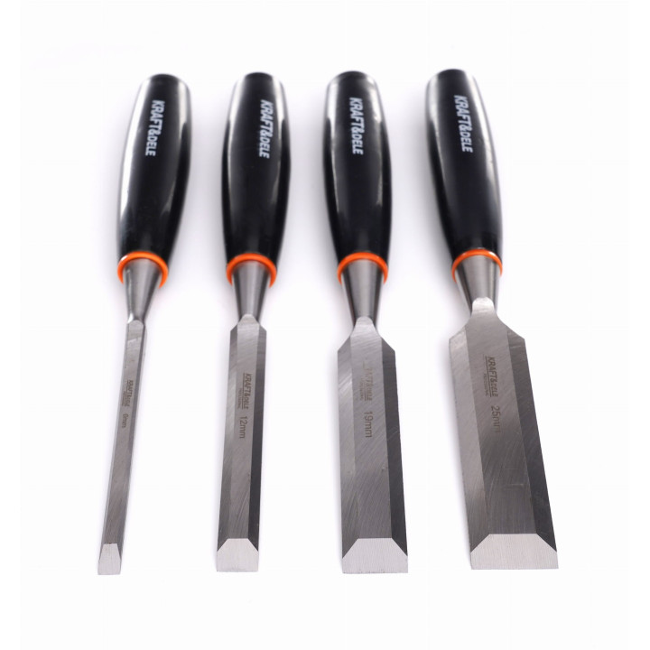 Zestaw dłut stolarskich 4 szt. 6, 12, 19, 25mm KD11773