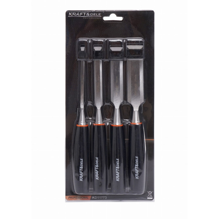 Zestaw dłut stolarskich 4 szt. 6, 12, 19, 25mm KD11773