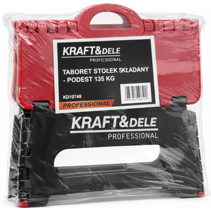 TABORET/STOŁEK SKŁADANY PODEST 135KG KD10749