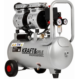 KOMPRESOR BEZOLEJOWY 24L 1200W KD1395