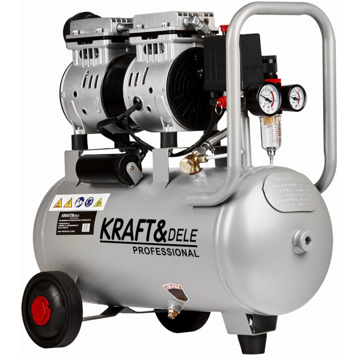 KOMPRESOR BEZOLEJOWY 24L 1200W KD1395