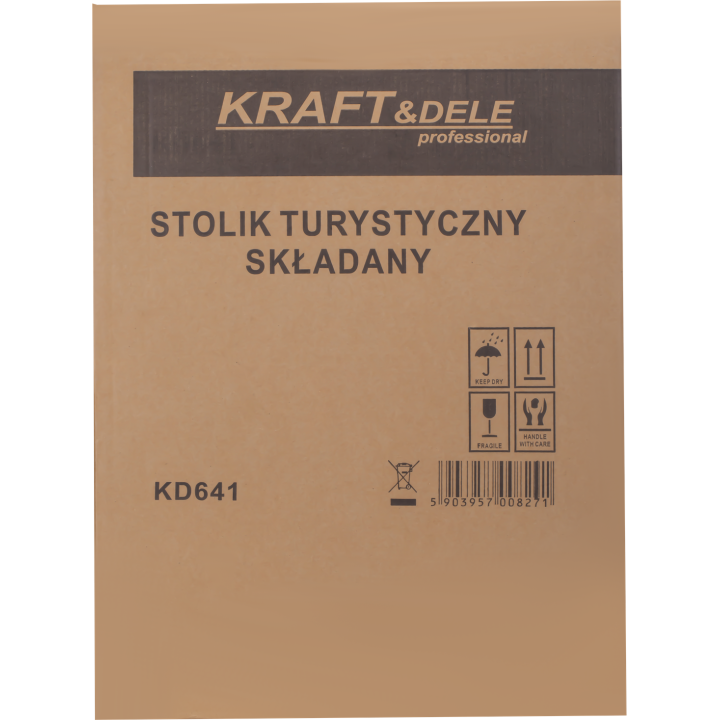STÓŁ WARSZTATOWY / STOLIK TURYSTYCZNY 80x60 cm KD641