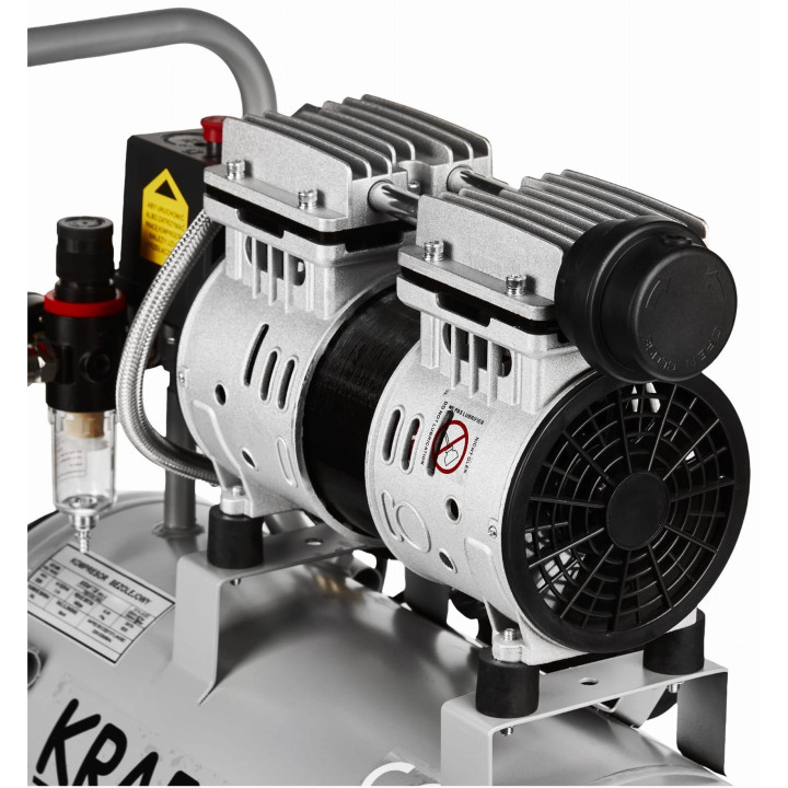 KOMPRESOR BEZOLEJOWY 24L 1200W KD1395