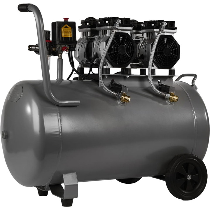 Kompresor bezolejowy 100L / 2 x 1500W KD1398