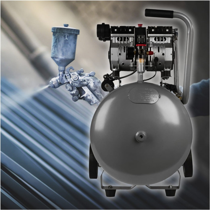 Kompresor bezolejowy 100L / 2 x 1500W KD1398