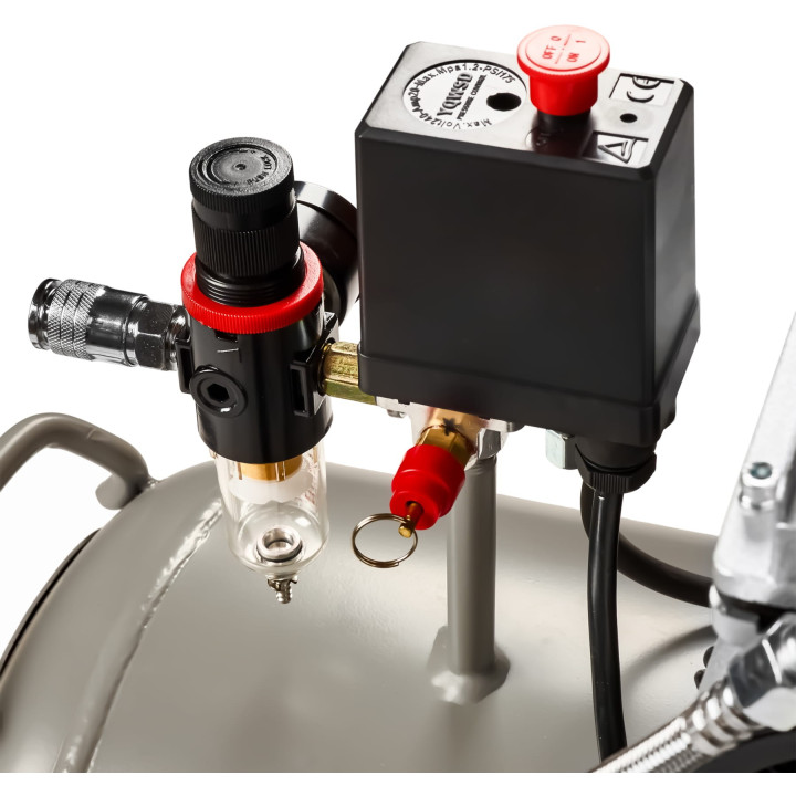 Kompresor bezolejowy 100L 3 x 1500W KD1397