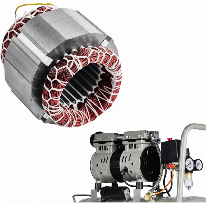 Kompresor bezolejowy 50L 1500W KD1396