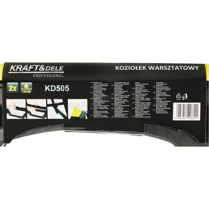KOBYŁKA WARSZTATOWA 2 szt. / 170 kg / szt. KD505