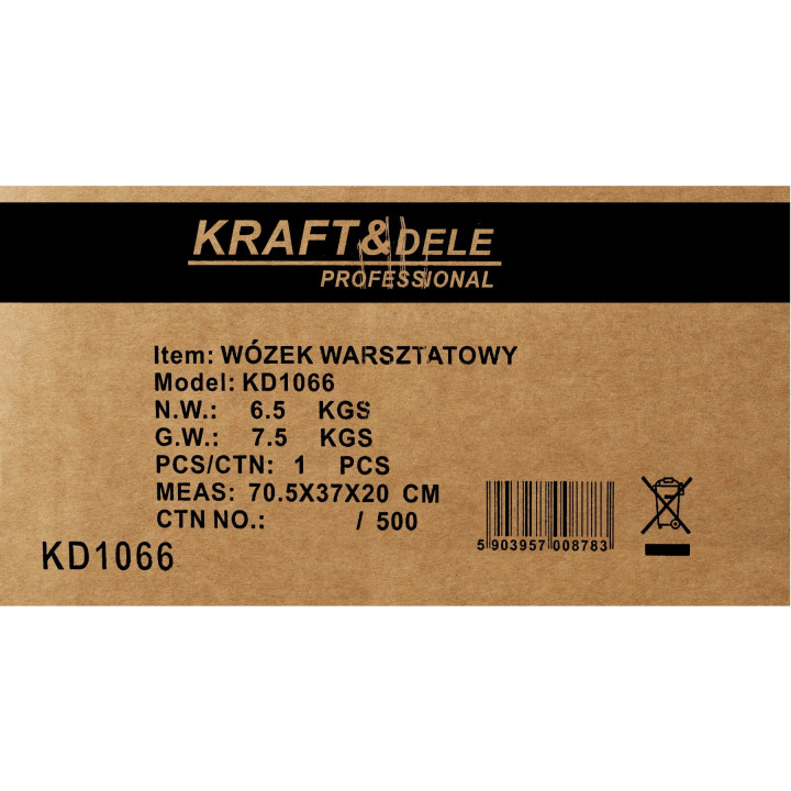 WÓZEK WARSZTATOWY KD1066