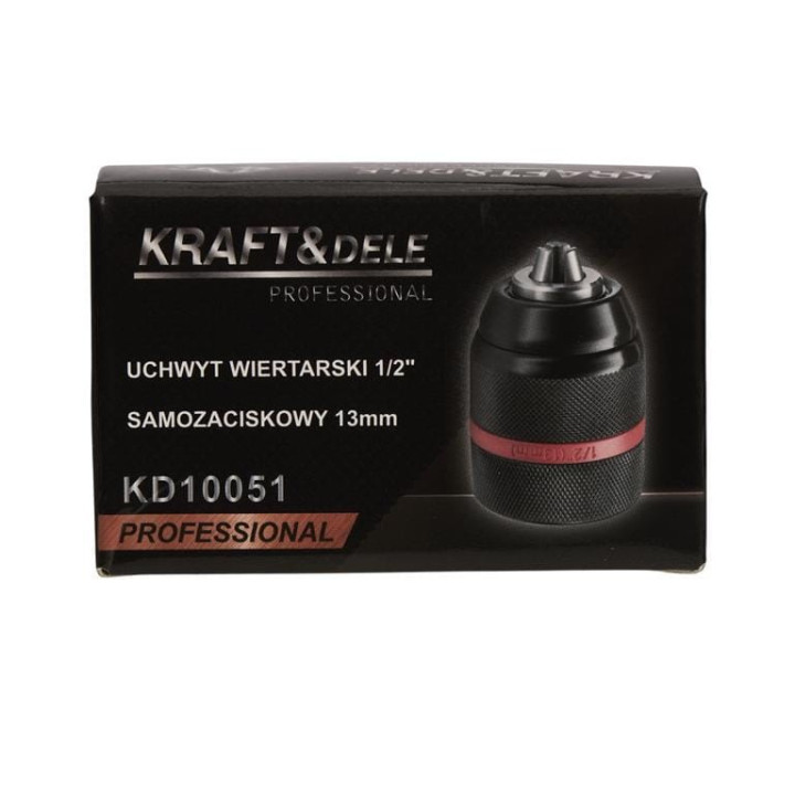 UCHWYT WIERTARSKI 1/2" SAMOZACISKOWY KD10051