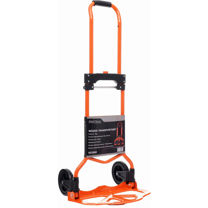 WÓZEK TRANSPORTOWY SKŁADANY 70KG KD3092
