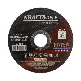 Tarcza do metalu 115x1.0x22,23 mm KD1990
