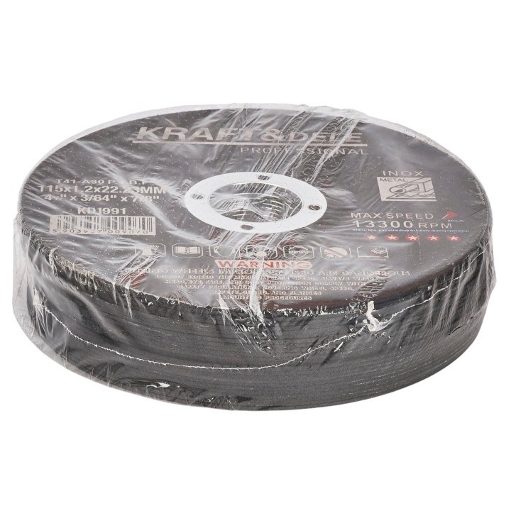 Tarcza do metalu 115x1.2x22,23 mm KD1991