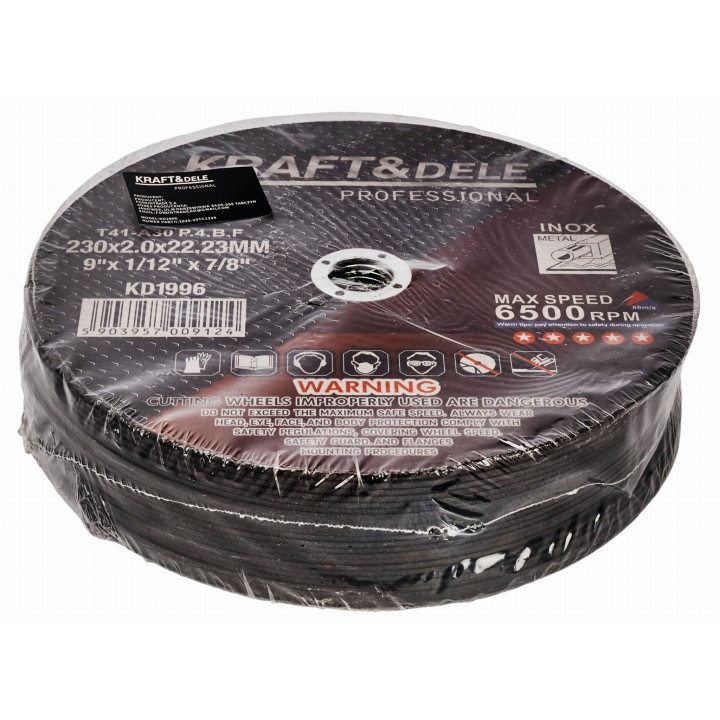 Tarcza do metalu 230x2,0x22,23 mm KD1996