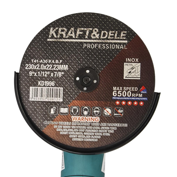 Tarcza do metalu 230x2,0x22,23 mm KD1996