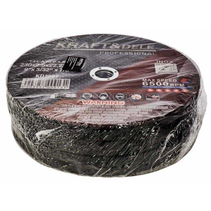 Tarcza do metalu 230x2,5x22,23 mm KD1997