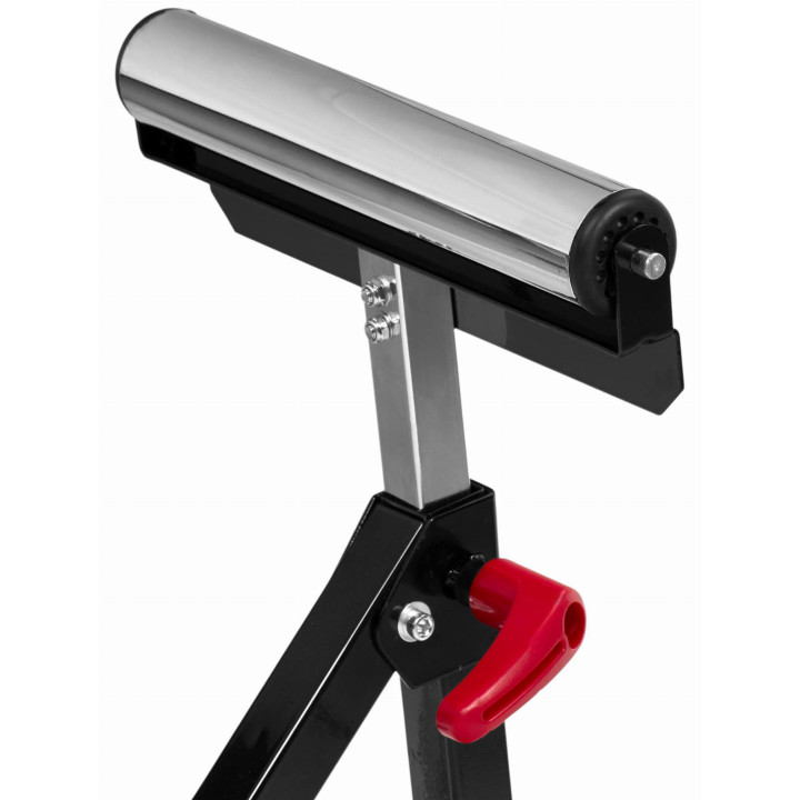 STOJAK BUDOWLANY Z PODAJNIKIEM / PODPORA Z ROLKĄ TRANSPORTOWĄ 680 - 1080 mm KD660