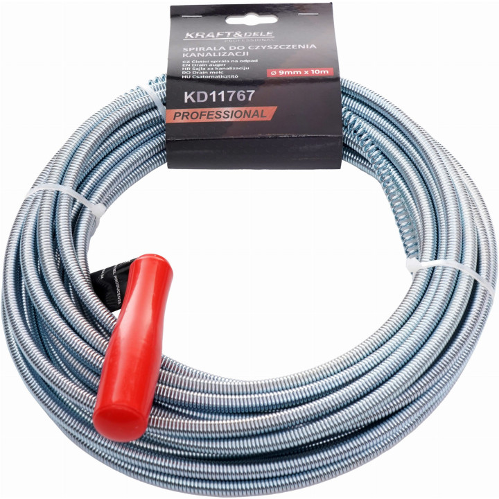 SPIRALA DO CZYSZCZENIA KANALIZACJI KD11767