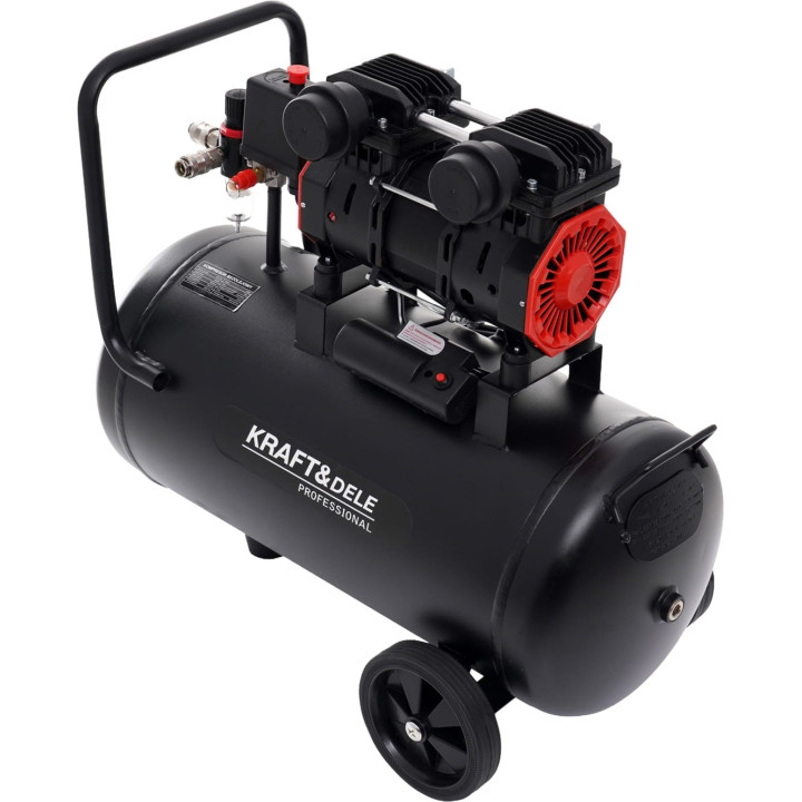 KOMPRESOR BEZOLEJOWY 50L 1500W KD1386