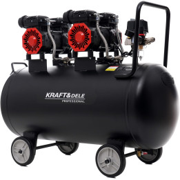 KOMPRESOR BEZOLEJOWY 100L KD1387
