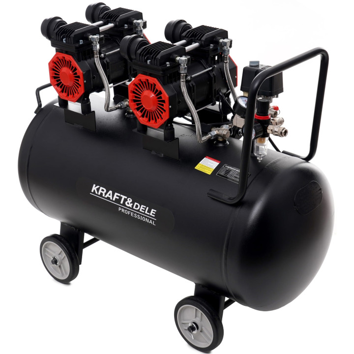 KOMPRESOR BEZOLEJOWY 100L KD1387