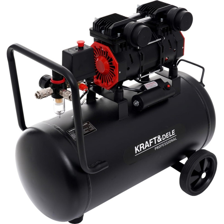 KOMPRESOR BEZOLEJOWY 50L 1500W KD1386