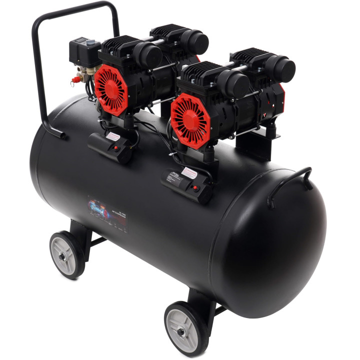 KOMPRESOR BEZOLEJOWY 100L KD1387