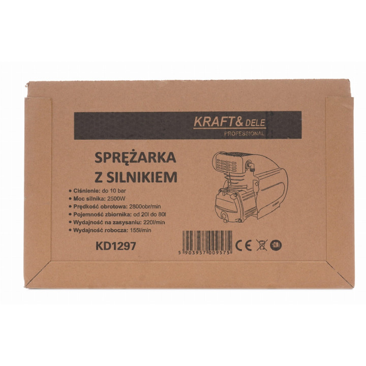 SPRĘŻARKA Z SILNIKIEM 10BAR KD1297