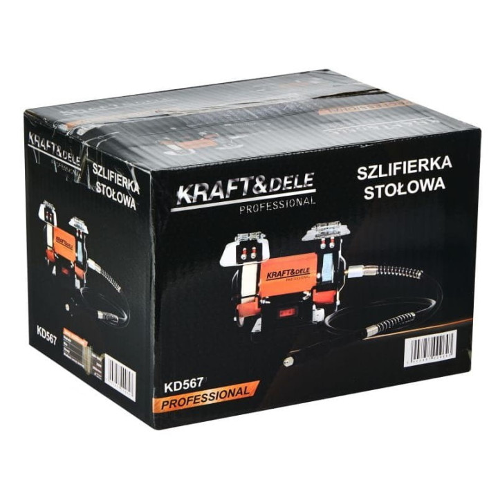 SZLIFIERKA STOŁOWA 250W 75x13mm 75x17 mm KD567