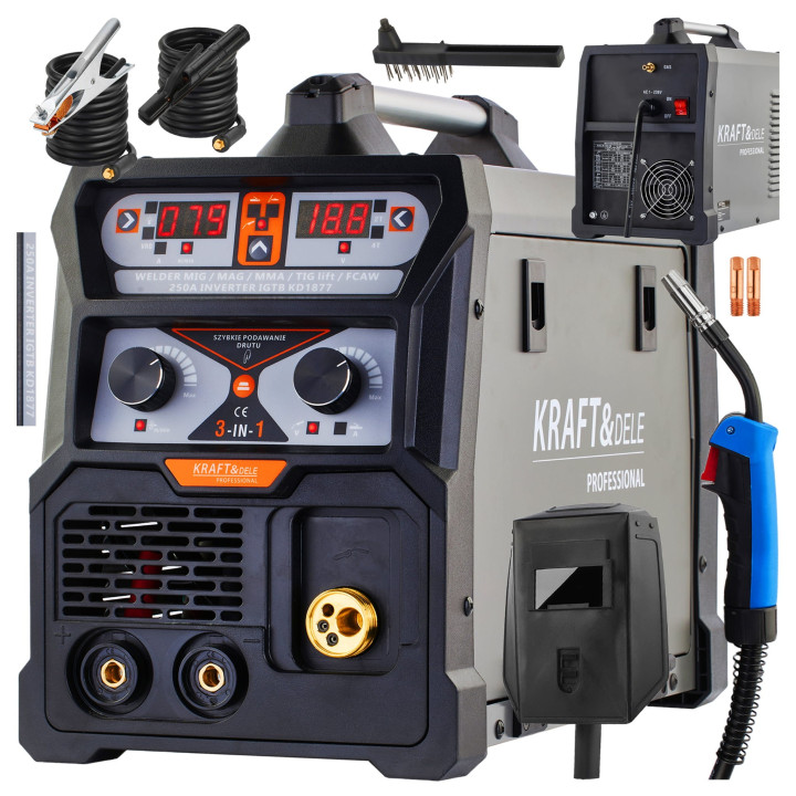 SPAWARKA MIG/MAG/MMA/TIG KD1877