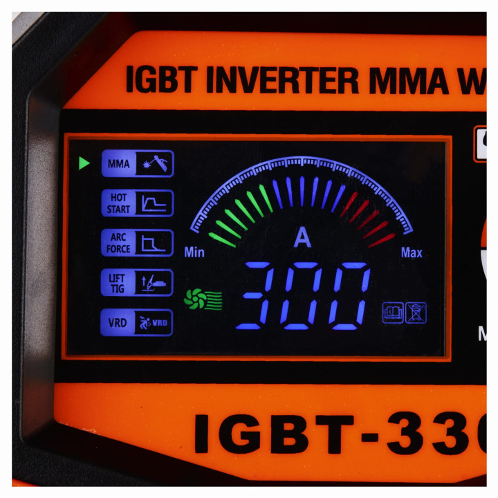 SPAWARKA IGBT/MMA/LIFT/TIG 330A KD1878
