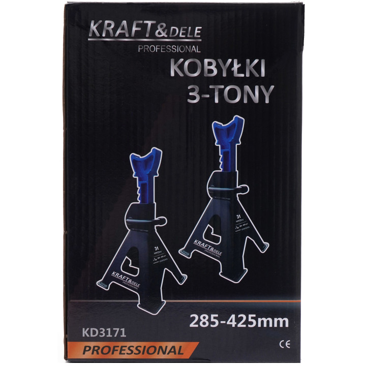 Kobyłki samochodowe 3T 285-425mm KD3171