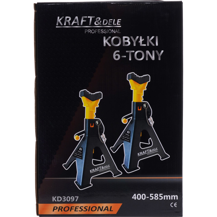 Kobyłki samochodowe 6T 400-585mm KD3097