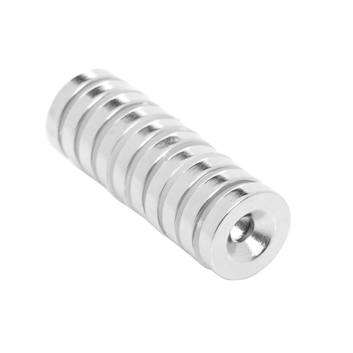 MAGNES NEODYMOWY Z OTWOREM 10EL. KD11833