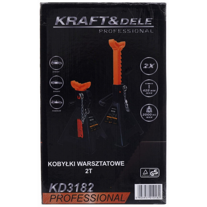 KOBYŁKI SAMOCHODOWE 2T 280-428MM KD3182