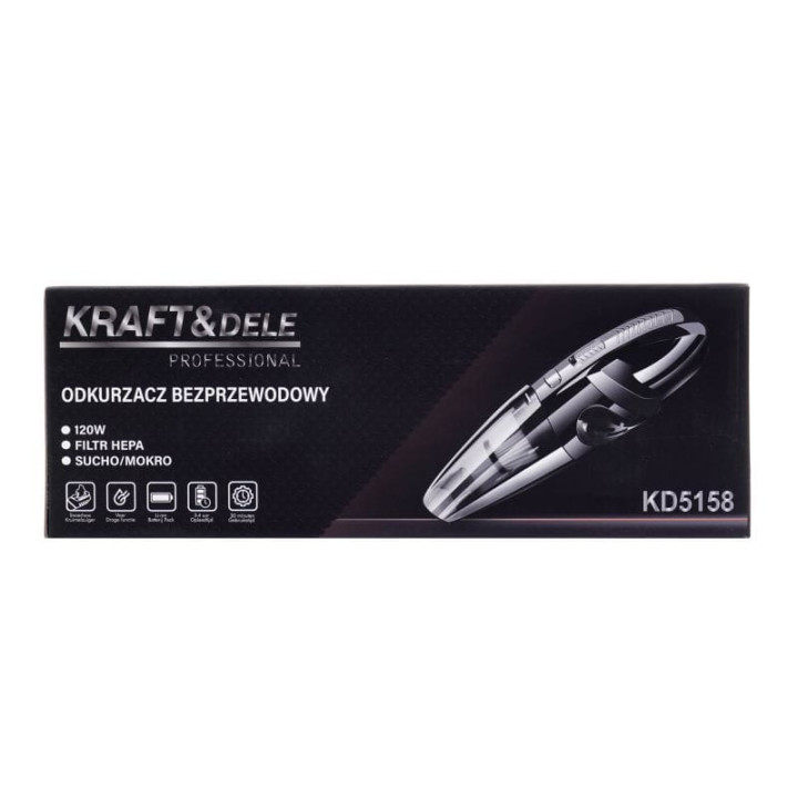 ODKURZACZ BEZPRZEWODOWY SUCHO/MOKRO KD5158