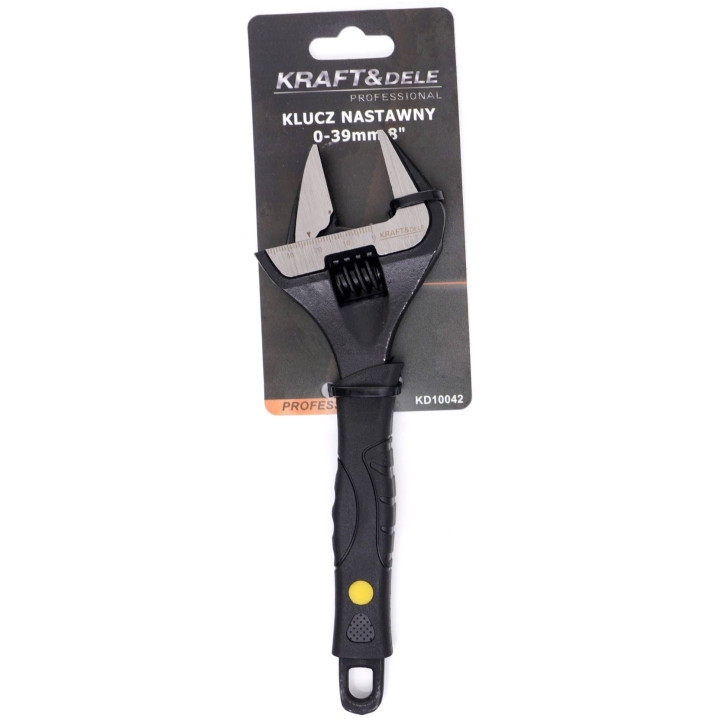 KLUCZ NASTAWNY SZWEDZKI 8'' 0-39MM SZEROKI 200MM KD10042