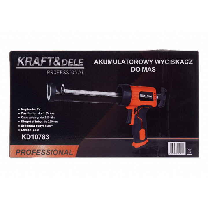 PISTOLET DO KLEJU AKUMULATOROWY KD10783