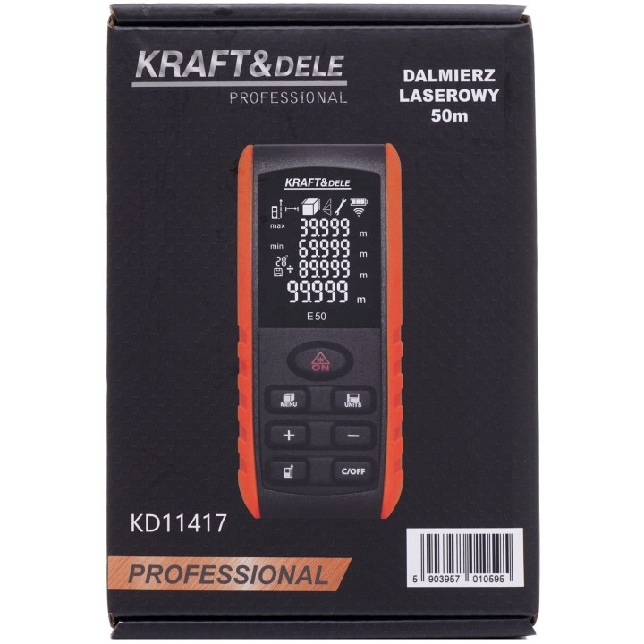 DALMIERZ LASEROWY 50M KD11417