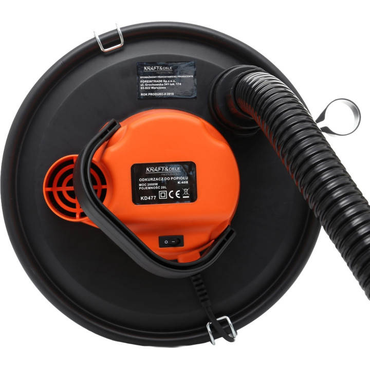 Odkurzacz do popiołu 2000W 20L KD477