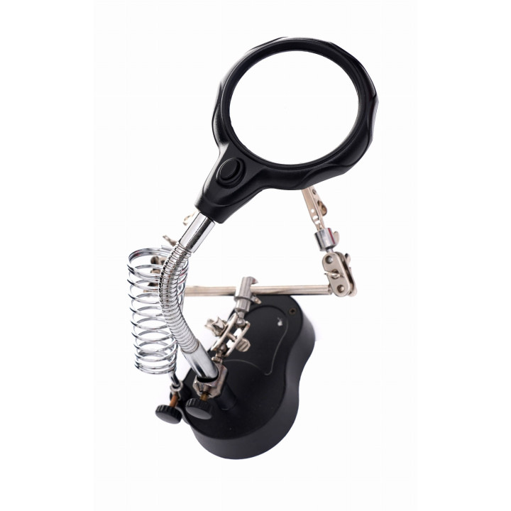 TRZECIA RĘKA - UCHWYT LUPA DO LUTOWANIA KD10455