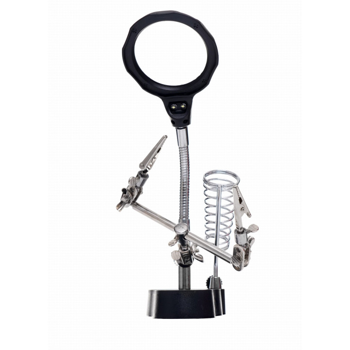 TRZECIA RĘKA - UCHWYT LUPA DO LUTOWANIA KD10455