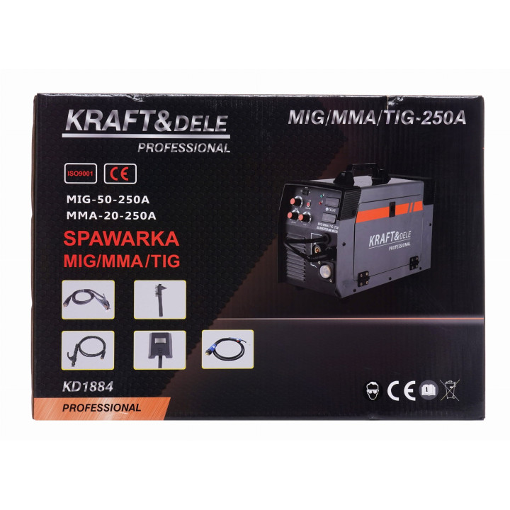 SPAWARKA MIG/MMA/TIG-250A KD1884