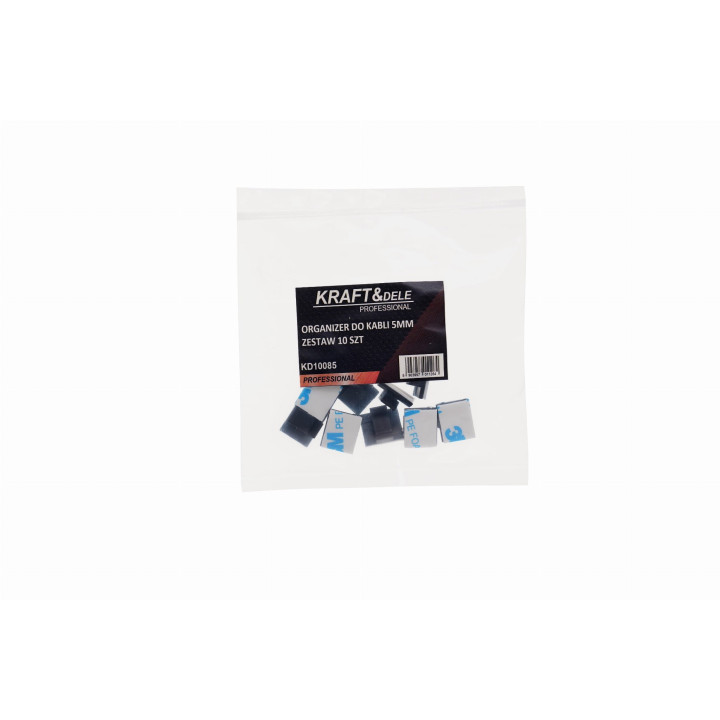 UCHWYT/KLIPS/ORGANIZER DO KABLI 10EL. 5MM KD10085