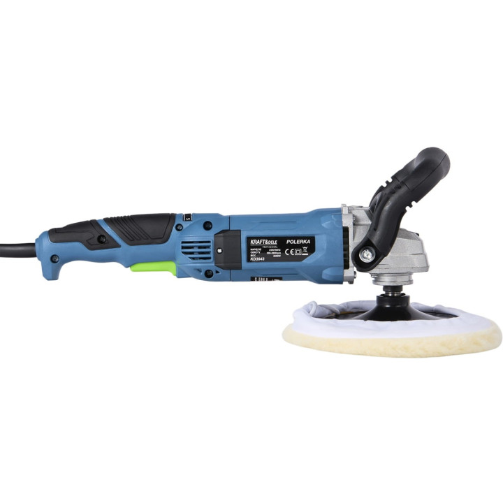 Polerka elektryczna 180mm 2600W 500-3800rpm KD3043