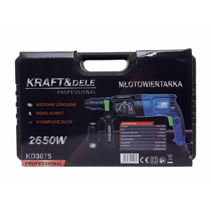 MŁOTOWIERTARKA 2650W KD3075